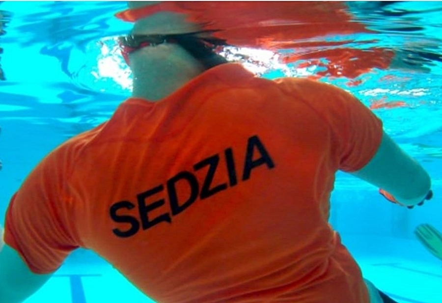 Hokej pod wodą Walenie Siemianowice Śląskie sędzia